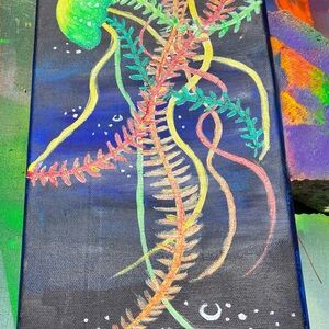 Abstract Multicolor Canvas Art